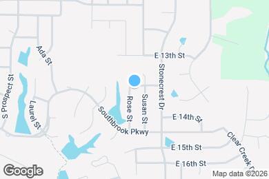 Map image of the property - 1307 Rose St