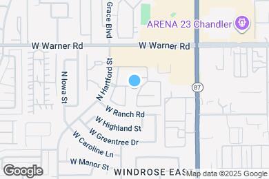 Map image of the property - 1961 N Hartford St