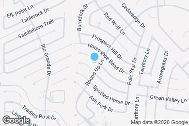 Map image of the property - 10107 Sand Pass Ln