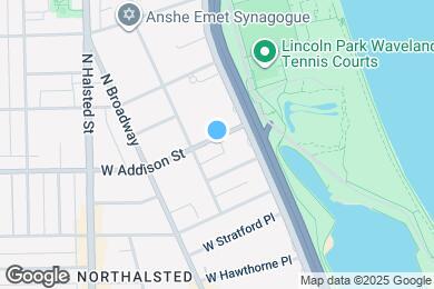 Map image of the property - 539 W Addison St
