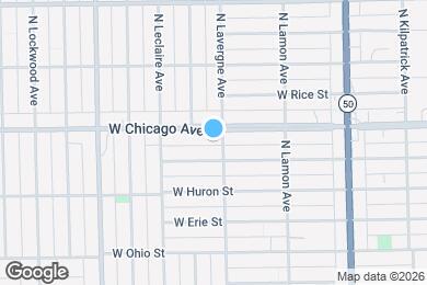 Map image of the property - 5005 W Chicago Ave