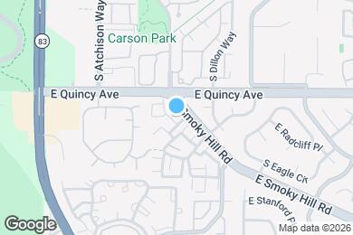 Map image of the property - 4386 S Blackhawk Way