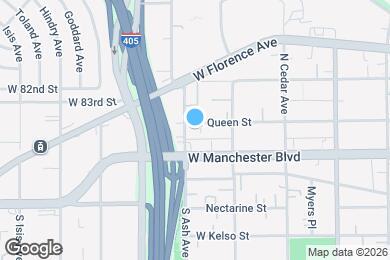 Map image of the property - 636 W Queen St