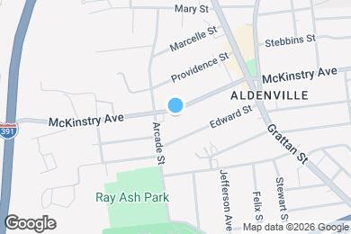 Map image of the property - 583 McKinstry Ave