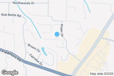 Map image of the property - 2718 Ashbury Point Ln