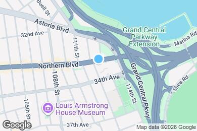 Map image of the property - 11202 Northern Blvd