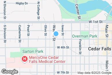 Map image of the property - 222 Walnut St