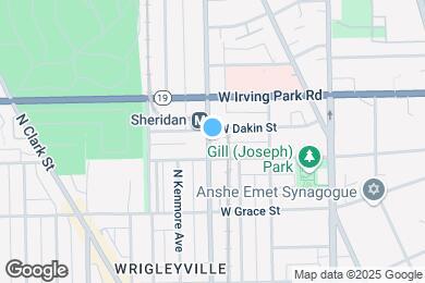 Map image of the property - 3917 N Sheridan Rd
