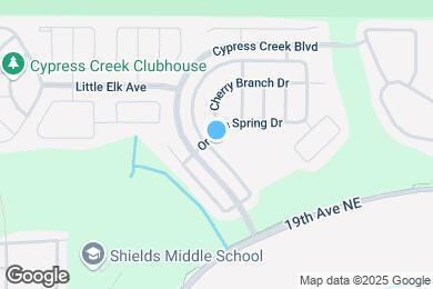 Map image of the property - 15506 Long Cypress Dr