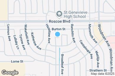 Map image of the property - 8132 Murietta Ave