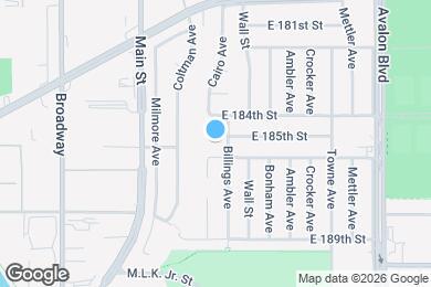 Map image of the property - 212 E 185th St