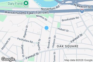 Map image of the property - 203 Bigelow St