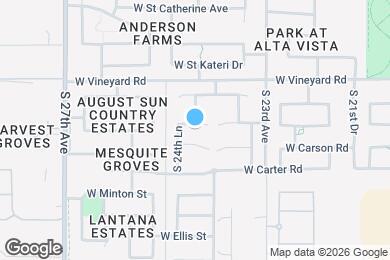 Map image of the property - 2415 W Maldonado Rd