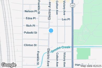 Map image of the property - 1386 Electric Ave
