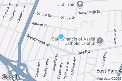 Map image of the property - 2352 Menalto Ave