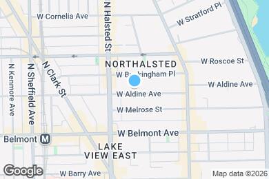 Map image of the property - 720 W Aldine Ave