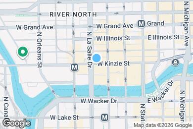 Map image of the property - 139 W Kinzie St