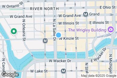 Map image of the property - 313 W Kinzie St
