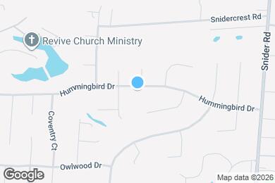 Map image of the property - 6409 Hummingbird Dr
