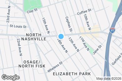 Map image of the property - 1732 14th Ave N