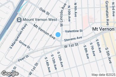 Map image of the property - 11 Mount Vernon Ave