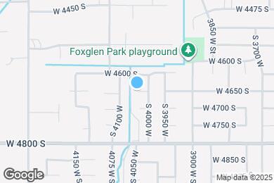 Map image of the property - 4045 W 4650 S