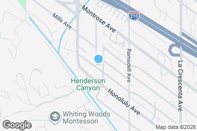 Map image of the property - 3117 Hermosa Ave