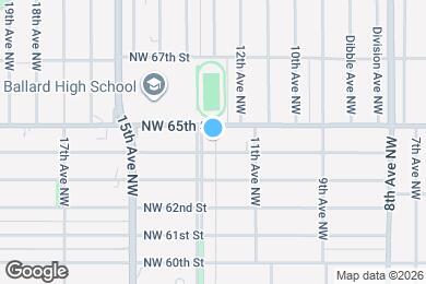 Map image of the property - 6408 14th Ave NW