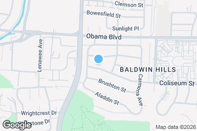 Map image of the property - 5735 Coliseum St