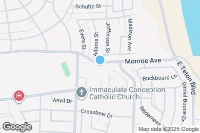 Map image of the property - 500 Monroe Ave