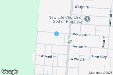 Map image of the property - 647 musgrove St
