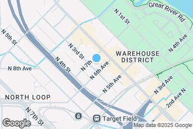 Map image of the property - 608 N 3rd St