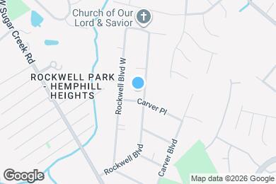 Map image of the property - 6513 Rockwell Blvd