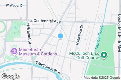 Map image of the property - 1420 N Jefferson St