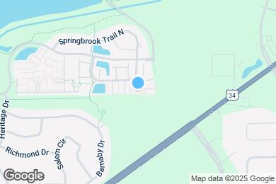 Map image of the property - 283 Springbrook Trail S