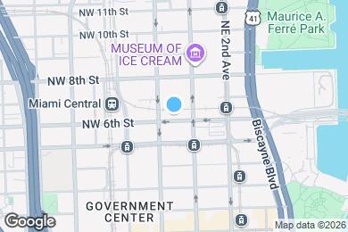 Map image of the property - 25 NE 6th St