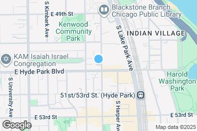 Map image of the property - 5046 S Blackstone Ave