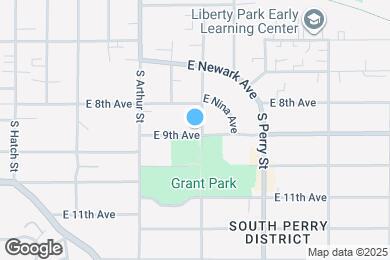 Map image of the property - 826 S Ivory St