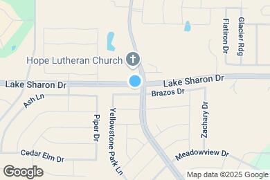 Map image of the property - 2014 Brazos Dr