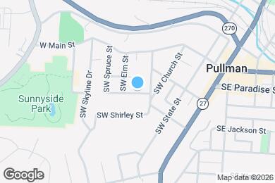 Map image of the property - 420 SW Henry St
