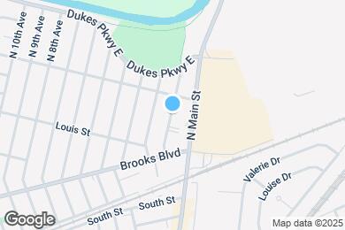 Map image of the property - 270 N 1st Ave