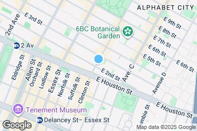 Map image of the property - 21 Avenue B