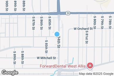 Map image of the property - 1501 S 84th St