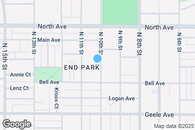 Map image of the property - 2504 N 10th St