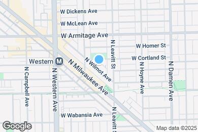 Map image of the property - 1845 N Wilmot Ave