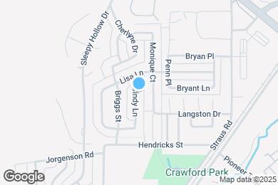 Map image of the property - 726 Cindy Dr