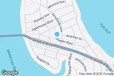 Map image of the property - 210 Flagler Blvd