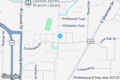 Map image of the property - 2704 N Bell Ave