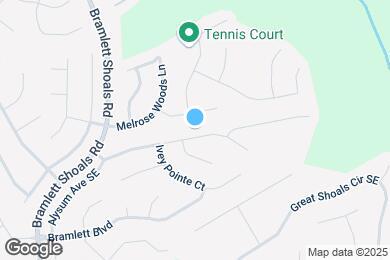 Map image of the property - 1374 Ivey Pointe Dr SE