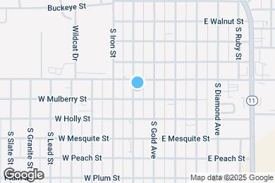 Map image of the property - 1515 S Copper St